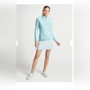 Peter Millar Women's Geo Print Raglan Sleeve Perth Layer Pullover NWT